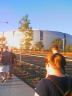 Arriving at Cardinals Stadium for Monster Trucks Live