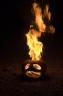 Flaming Pumpkin