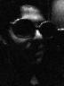 Mikey looking cool, as seen through the Photoshop CS2 Spatter filter.