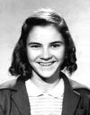 Smiling in a grade school portrait