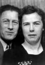 Walter and Mary pose together around 1950