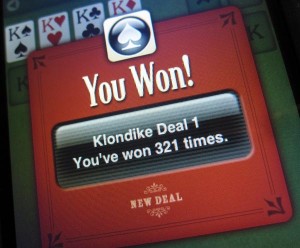 I've won 321 times. I've won 321 times.