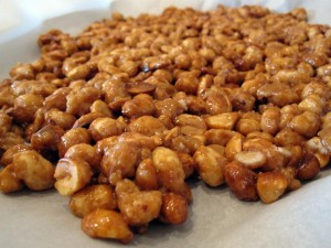 Caramelized Peanut Clusters