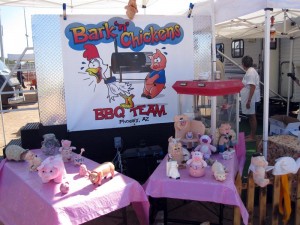 Bark-N-Chickens BBQ Team Booth Bark-N-Chickens BBQ Team Booth