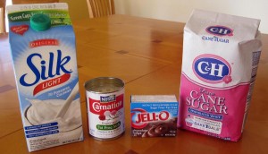 Healthy Fudgesicle Ingredients