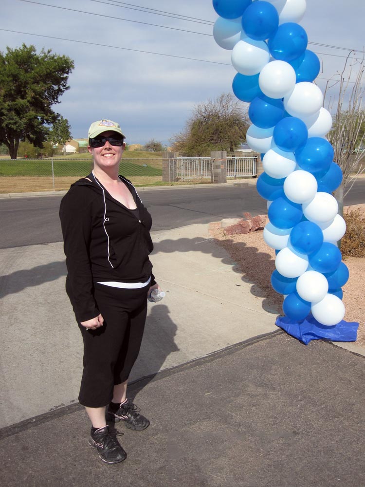 I completed my first 5K! I completed my first 5K!