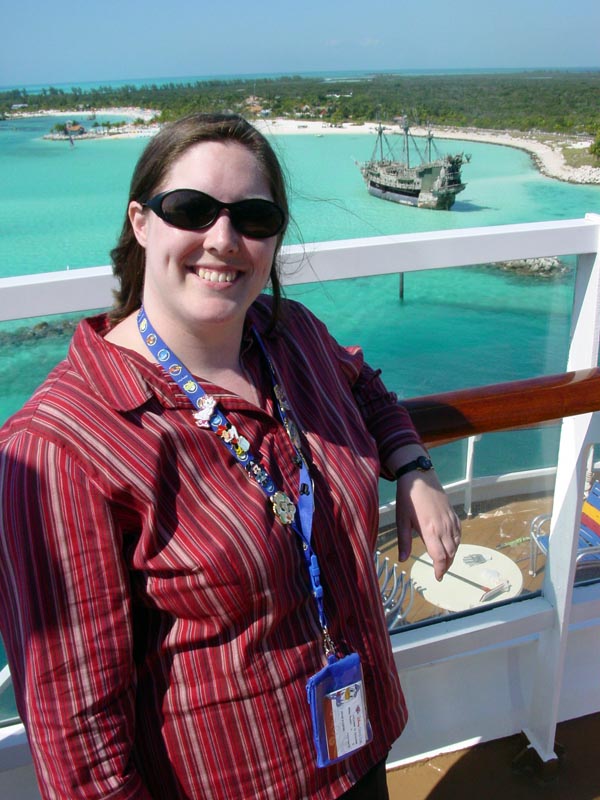 Jessica at Castaway Cay Jessica at Castaway Cay