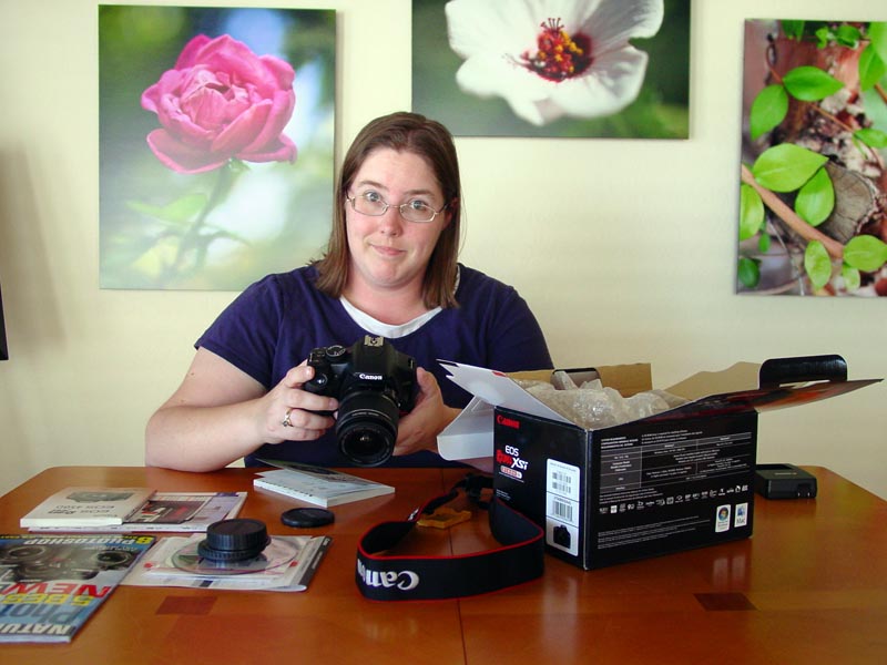 Surprise! It's a Canon XSi! Surprise! It's a Canon XSi!
