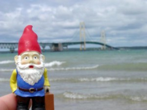 Fred at the Mackinac Bridge Fred at the Mackinac Bridge