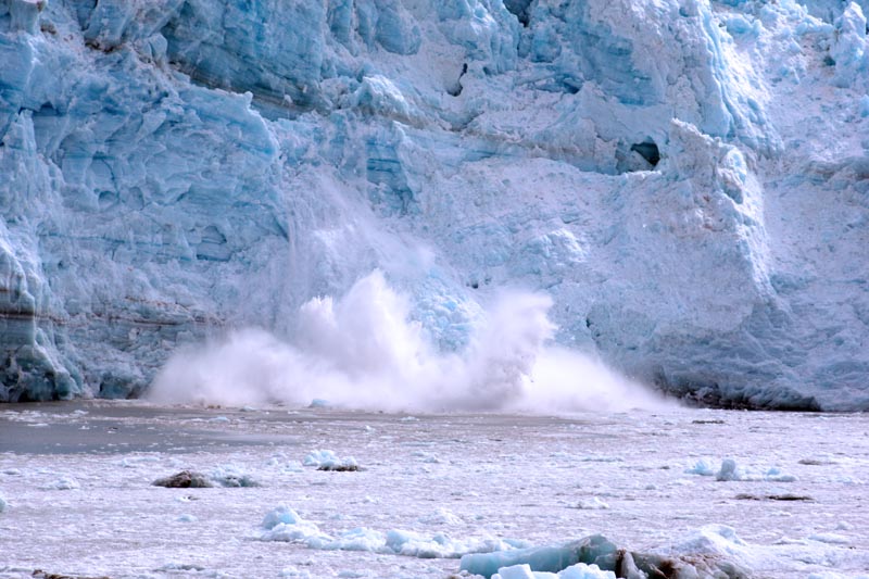 Hubbard Glacier Calving Hubbard Glacier Calving
