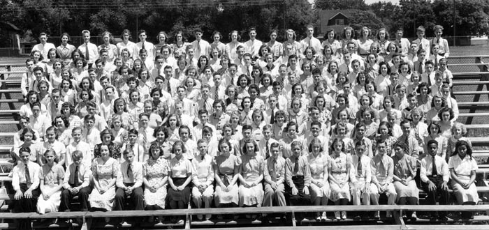 Kalamazoo High School, Class Portrait, Class of 1941 Kalamazoo High School, Class Portrait, Class of 1941