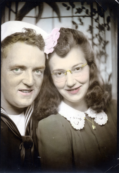 Max and Velma Green, September 1944 Max and Velma Green, September 1944