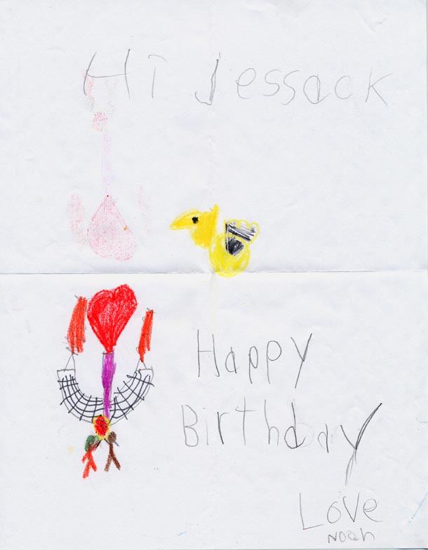 Hi Jessack Happy Birthday Love Noah Hi Jessack Happy Birthday Love Noah