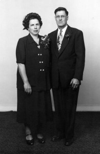 Wedding Portrait for Mary and Walter Dreffs (November 1951) Wedding Portrait for Mary and Walter Dreffs (November 1951)