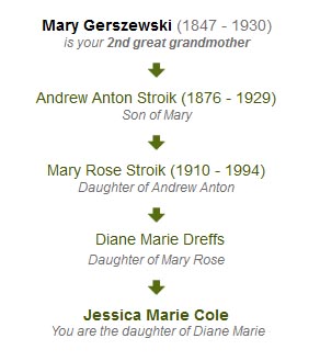 Lineage of the Gerszewski Surname Lineage of the Gerszewski Surname