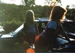 Christopher, Jessica and Kathleen in the Firebird Christopher, Jessica and Kathleen in the Firebird