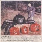Preparing for Halloween in 1999 Preparing for Halloween in 1999