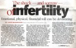 The Shock and Sorrow of Infertility - East Valley Tribune, December 18, 2003 The Shock and Sorrow of Infertility - East Valley Tribune, December 18, 2003