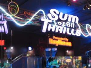Sum of All Thrills ride at Epcot Sum of All Thrills ride at Epcot