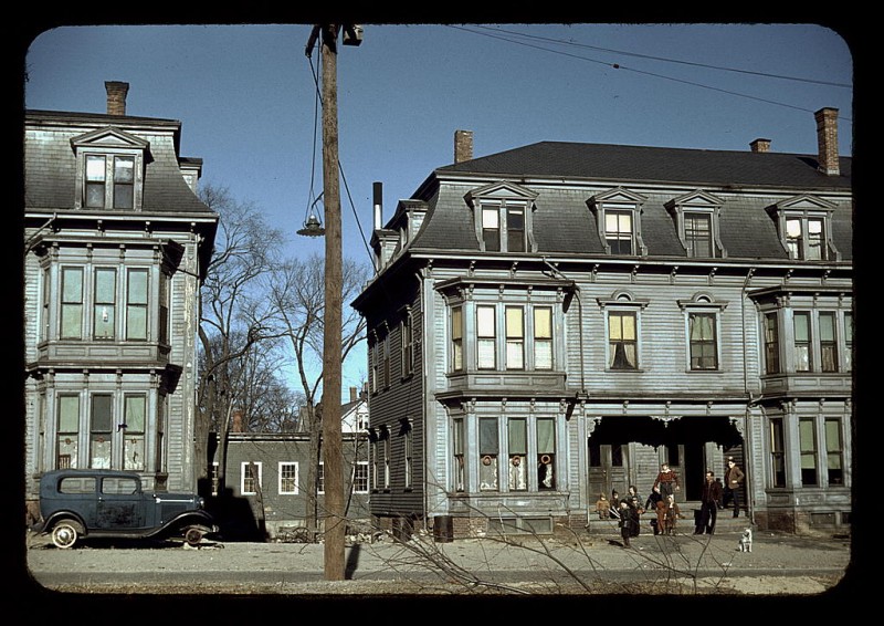 Children in the tenement district, Brockton, Mass Children in the tenement district, Brockton, Mass