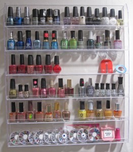 My Wall of Nail Products My Wall of Nail Products